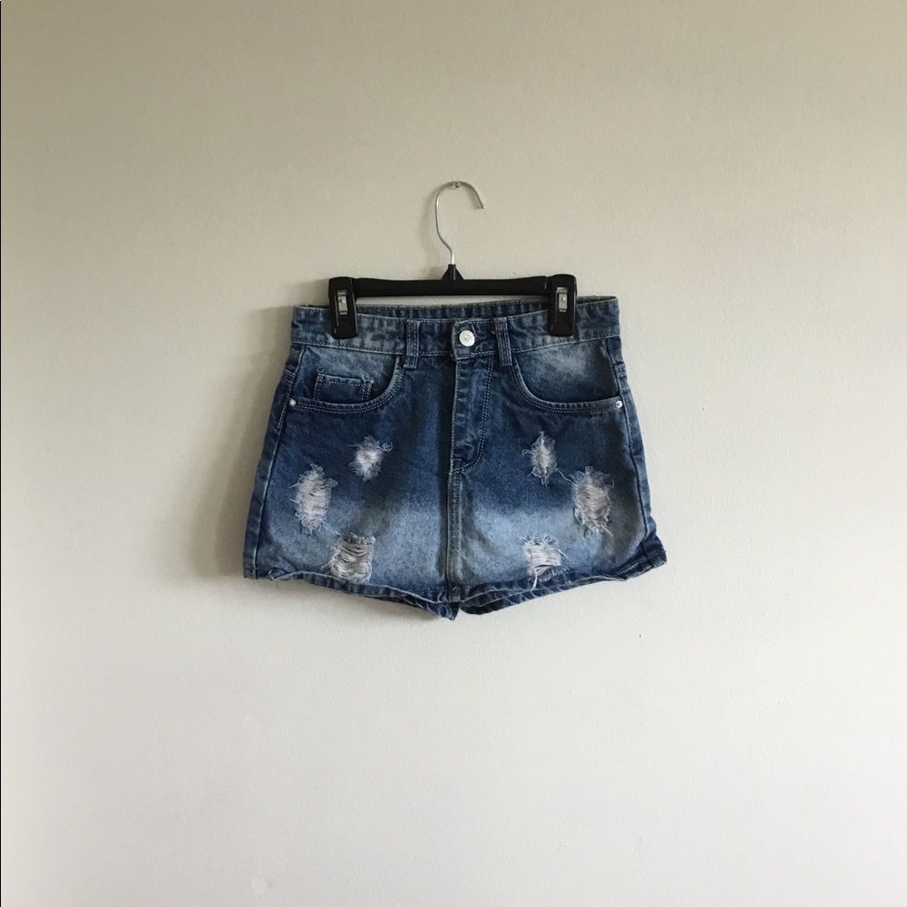 JEANS Dark Wash Jean Shorts/ Size 23